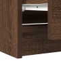 Mueble para TV madera contrachapada marrón roble 100x35x54 cm en Muebles TV | Comprar online en Foru.es
