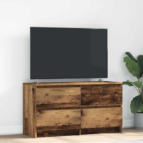 Mueble de TV de madera antigua 100x35x54 cm Madera ingeniería en Muebles TV | Comprar online en Foru.es