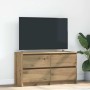 Mueble para TV madera de ingeniería roble artisan 100x35x54 cm en Muebles TV | Comprar online en Foru.es