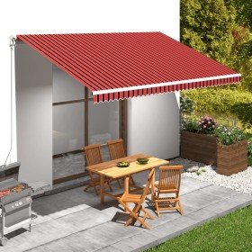 Toldo de lona naranja y marrón 500x300 cm en Toldos | Comprar online en Foru.es