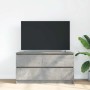 Mueble de TV madera de ingeniería gris hormigón 100x35x54 cm en Muebles TV | Comprar online en Foru.es