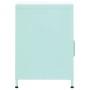 Mesita de noche acero verde menta 35x35x51 cm de vidaXL, Mesitas de noche - Ref: Foro24-336221, Precio: 76,65 €, Descuento: %
