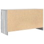 Mueble de TV madera contrachapada gris Sonoma 100x35x54 cm en Muebles TV | Comprar online en Foru.es