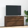 Mueble para TV madera contrachapada marrón roble 100x35x54 cm en Muebles TV | Comprar online en Foru.es