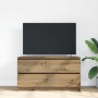 Mueble para TV madera de ingeniería roble artisan 100x35x54 cm en Muebles TV | Comprar online en Foru.es