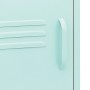Mesita de noche acero verde menta 35x35x51 cm de vidaXL, Mesitas de noche - Ref: Foro24-336221, Precio: 76,65 €, Descuento: %