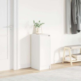 Zapatero blanco 29,5x34x76 cm madera de ingeniería en Zapateros y organizadores de calzado | Comprar online en Foru.es