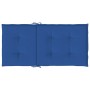 Cojín silla jardín respaldo bajo 6 uds tela Oxford azul de vidaXL, Cojines para sillas y sofás - Ref: Foro24-314145, Precio: ...