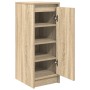 Zapatero roble Sonoma 29,5x34x76 cm Madera de ingeniería en Zapateros y organizadores de calzado | Comprar online en Foru.es