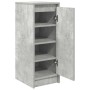 Zapatero gris hormigón 29,5x34x76 cm madera de ingeniería en Zapateros y organizadores de calzado | Comprar online en Foru.es
