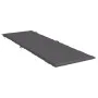 Cojín de tumbona de tela Oxford gris antracita 186x58x3 cm de vidaXL, Cojines para sillas y sofás - Ref: Foro24-314158, Preci...