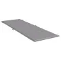 Cojín de tumbona de tela Oxford gris 186x58x3 cm de vidaXL, Cojines para sillas y sofás - Ref: Foro24-314159, Precio: 44,31 €...