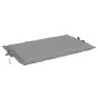 Cojín de tumbona de tela Oxford gris 186x58x3 cm de vidaXL, Cojines para sillas y sofás - Ref: Foro24-314159, Precio: 44,31 €...