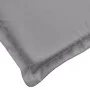 Cojín de tumbona de tela Oxford gris 186x58x3 cm de vidaXL, Cojines para sillas y sofás - Ref: Foro24-314159, Precio: 44,31 €...