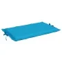 Cojín de tumbona de tela Oxford azul 186x58x3 cm de vidaXL, Cojines para sillas y sofás - Ref: Foro24-314162, Precio: 40,74 €...