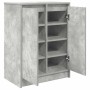 Zapatero gris hormigón 57x34x76 cm madera industrial en Zapateros y organizadores de calzado | Comprar online en Foru.es
