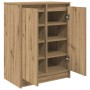 Zapatero Artisan Roble 57x34x76 cm Madera de ingeniería en Zapateros y organizadores de calzado | Comprar online en Foru.es