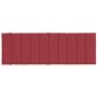 Cojín de tumbona de tela Oxford rojo tinto 186x58x3 cm de vidaXL, Cojines para sillas y sofás - Ref: Foro24-314167, Precio: 4...