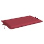 Cojín de tumbona de tela Oxford rojo tinto 186x58x3 cm de vidaXL, Cojines para sillas y sofás - Ref: Foro24-314167, Precio: 4...