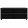 Gabinete de TV Negro 90 x 35 x 40.5 cm Madera contrachapada en Muebles TV | Comprar online en Foru.es