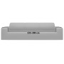Funda elástica para sillón de 4 plazas poliéster jersey gris de vidaXL, Fundas - Ref: Foro24-332943, Precio: 29,55 €, Descuen...