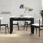 Mesa de comedor de madera ingeniería roble negro 120x60x76 cm en Mesas de comedor | Comprar online en Foru.es