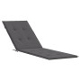 Cojín para tumbona gris antracita (75+105)x50x4 cm de vidaXL, Cojines para sillas y sofás - Ref: Foro24-314173, Precio: 29,65...