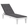 Cojín para tumbona gris antracita (75+105)x50x4 cm de vidaXL, Cojines para sillas y sofás - Ref: Foro24-314173, Precio: 29,65...