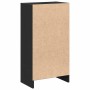 Estantería de madera de roble negro 40x24x76 cm en Librerías y estanterías | Comprar online en Foru.es