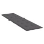 Cojín para tumbona gris antracita (75+105)x50x4 cm de vidaXL, Cojines para sillas y sofás - Ref: Foro24-314173, Precio: 29,65...