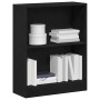 Librería Roble Negro 60 x 24 x 76 cm Madera de ingeniería en Librerías y estanterías | Comprar online en Foru.es