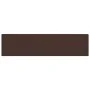 Lavabo con rebosadero cerámica marrón oscuro de vidaXL, Lavabos - Ref: Foro24-146995, Precio: 60,38 €, Descuento: %