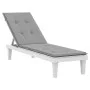 Cojín para tumbona gris (75+105)x50x4 cm de vidaXL, Cojines para sillas y sofás - Ref: Foro24-314174, Precio: 26,73 €, Descue...