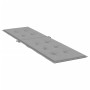Cojín para tumbona gris (75+105)x50x4 cm de vidaXL, Cojines para sillas y sofás - Ref: Foro24-314174, Precio: 32,39 €, Descue...