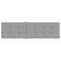 Cojín para tumbona gris (75+105)x50x4 cm de vidaXL, Cojines para sillas y sofás - Ref: Foro24-314174, Precio: 32,39 €, Descue...