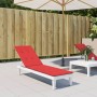 Cojín para tumbona rojo (75+105)x50x4 cm de vidaXL, Cojines para sillas y sofás - Ref: Foro24-314179, Precio: 29,71 €, Descue...