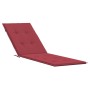 Cojín para tumbona rojo tinto (75+105)x50x4 cm de vidaXL, Cojines para sillas y sofás - Ref: Foro24-314182, Precio: 27,31 €, ...