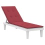 Cojín para tumbona rojo tinto (75+105)x50x4 cm de vidaXL, Cojines para sillas y sofás - Ref: Foro24-314182, Precio: 27,31 €, ...