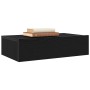 Mueble de TV con luces LED Roble Negro 60x35x15,5 cm en Muebles TV | Comprar online en Foru.es