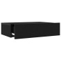 Mueble de TV con luces LED Roble Negro 60x35x15,5 cm en Muebles TV | Comprar online en Foru.es