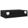 Muebles de TV con luces LED (2 unidades), roble negro, 60 x 35 x 15,5 cm en Muebles TV | Comprar online en Foru.es