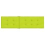 Cojín para tumbona verde brillante (75+105)x50x4 cm de vidaXL, Cojines para sillas y sofás - Ref: Foro24-314184, Precio: 29,5...