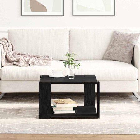 Mesa de Café Roble Negro 85 x 55 x 31 cm en Mesas de centro | Comprar online en Foru.es