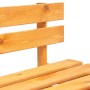 Banco de palés para jardín madera marrón miel de vidaXL, Bancos de jardín - Ref: Foro24-45765, Precio: 84,69 €, Descuento: %
