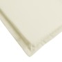 Cojín de tumbona de tela Oxford crema 200x50x3 cm de vidaXL, Cojines para sillas y sofás - Ref: Foro24-314190, Precio: 34,00 ...