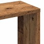 Estante de pared de madera vieja, 36 x 16 x 90 cm, madera de ingeniería en Estanterías | Comprar online en Foru.es