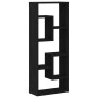 Estante de pared roble negro 36x16x90 cm madera de ingeniería en Estanterías | Comprar online en Foru.es