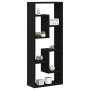 Estante de pared roble negro 36x16x90 cm madera de ingeniería en Estanterías | Comprar online en Foru.es