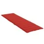 Cojín de tumbona de tela Oxford rojo 200x50x3 cm de vidaXL, Cojines para sillas y sofás - Ref: Foro24-314194, Precio: 36,07 €...