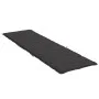 Cojín de tumbona de tela Oxford negro 200x50x3 cm de vidaXL, Cojines para sillas y sofás - Ref: Foro24-314195, Precio: 36,24 ...